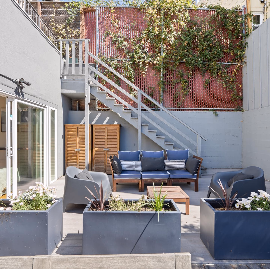 Just listed! 55 Dolores St #6 is a city dwellers dream with 1 bed + den (perfect for WFH), updated bath, open concept kitchen / living / dining, private outdoor space, parking, storage, and more. See www.55Dolores.com for 3D tour and video walkthrough. #openhouse #sanfrancisco #sanfranciscorealestate #justlisted