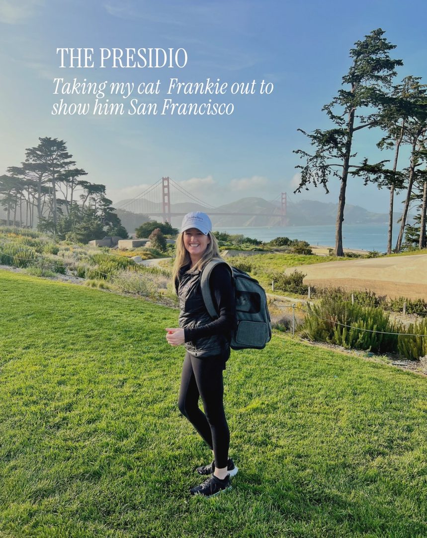 These are the places that make San Francisco, CA feel like home.

My favorite places in San Francisco, CA:

* Weekend Hike: Baker Beach ending with the Sand Ladder
* Weekend explorations with my cat Frankie: Presidio Tunnel Top
* With my best friend and her daugher, at Waterbar
* Meeting new friends: Mid life walk and talk in the Marina once a month
* Wine tasting in Healdsburg: Christopher Creek Winery

Selling homes in San Francisco is what I do. These places are why I love living here.

What’s one place in San Francisco I need to add to this list?

Lisa Vukovic, San Francisco  real estate agent providing not only distinctive representation but also helping you unlock the lifestyle you long for.

Serving San Francisco, Pacific Heights, Presidio Heights, Marina, Cow Hollow, Sea Cliff, Russian Hill, Nob Hill, Noe Valley, Bernal Heights and the greater San Francisco Bay Area. #welovesanfrancisco #sanfranciscoworld #livinginsanfrancisco