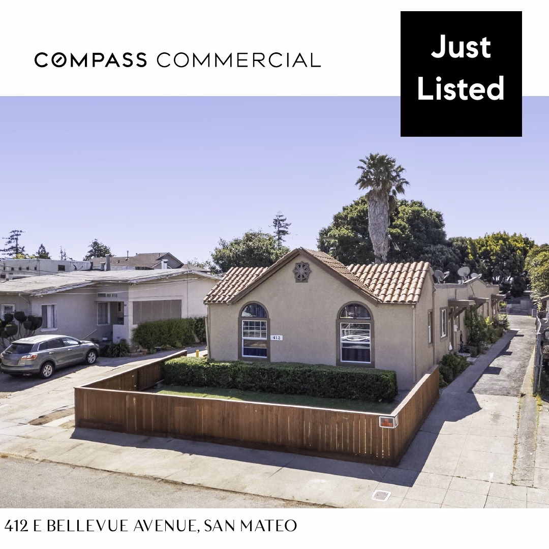 Just Listed!

412 E Bellevue, San Mateo

Key Highlights:

🔸 Located In close proximity to Downtown Burlingame 
🔸 Comprehensive Renovations: Kitchens, bathrooms, fixtures, windows, flooring, and paint.
🔸 Updated Systems: electrical systems, plumbing (with copper pipes), and hot water heaters in each unit have been upgraded.
🔸 Six one-bedroom/one-bathrooms units, three of which contain a bonus room. 
🔸Prime Location: Situated in North Central San Mateo, near Hillsborough and Burlingame, with easy access to amenities, schools, and major commuter routes.
🔸 Large Lot with ADU Potential

For more information on this listing :
Hannajohn.azar@compass.com
415.875.0177

#realestate #multifamilyinvesting #investmentopportunity #sfbayarea #sanmateocounty #sanmateocountryrealestate #investmentproperty #commercialrealestate #incomeproperties #compasscommercial #multifamilyinvestments