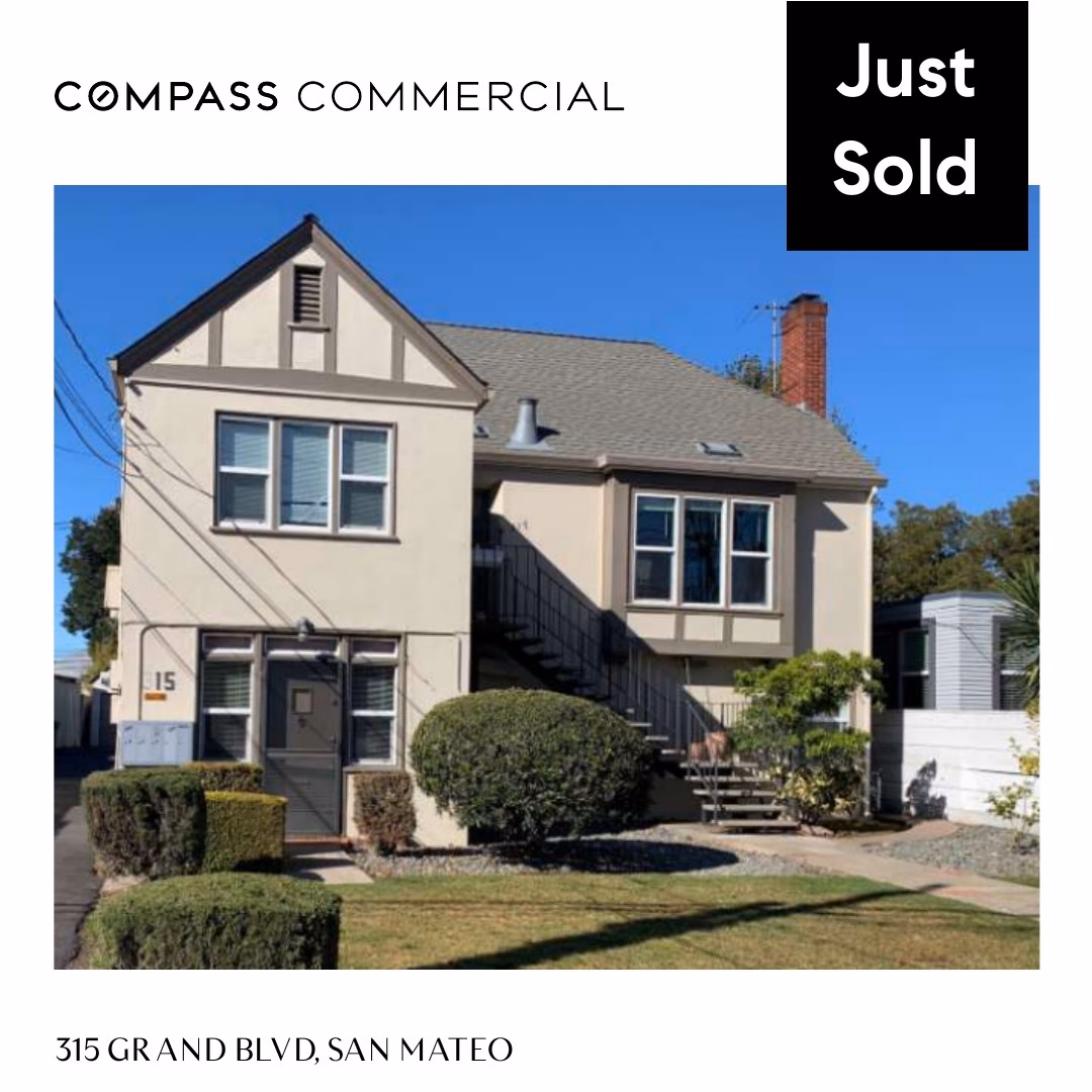 315 Grand Blvd in San Mateo presented a unique value-add opportunity in one of the Bay Area's most sought-after submarkets. 

Despite the property being unfinanceable with conventional lenders due to its current condition, we procured three offers quickly because buyers saw the potential to add ADUs and reposition the building.

Key Highlights:

🔸Off-Market Transaction
🔸Value-add opportunity with income upside
🔸Unit Mix: three studios and one 2-bedroom unit
🔸7,500 sq. ft. lot with 2,410 sq. ft. building
🔸Prime location near Downtown Burlingame and San Mateo
🔸Vacant studio cottage and two-bedroom apartment ready for renovation to achieve market rents
🔸Significant ADU potential

For more information on this listing:

Hannajohn.azar@compass.com
415.875.0177

#realestate #multifamilyinvesting #investmentopportunity #sfbayarea #investmentproperty #commercialrealestate #incomeproperties #compasscommercial #multifamilyinvestments
#Sanmateocounty