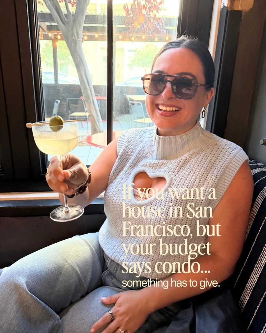 A few things I’d tell you over a martini that I’d probably say a little more diplomatically during our actual real estate meeting.

The truth is, buying or selling in San Francisco comes with a lot of opinions. Friends, family, Zillow, the internet, the neighbor who sold three years ago...

My job is to cut through the noise, look at the actual numbers and circumstances, and tell you what I think you need to know, even when it’s not necessarily what you want to hear.

Because good representation isn’t about telling you what sounds good.

It’s about having someone in your corner who will help you make a smart decision with the information in front of you.

And yes, I may have another martini while we’re at it.

#SanFranciscoRealEstate #SanFranciscoRealtor #BayAreaRealEstate #HomeBuying #RealEstateAdvice