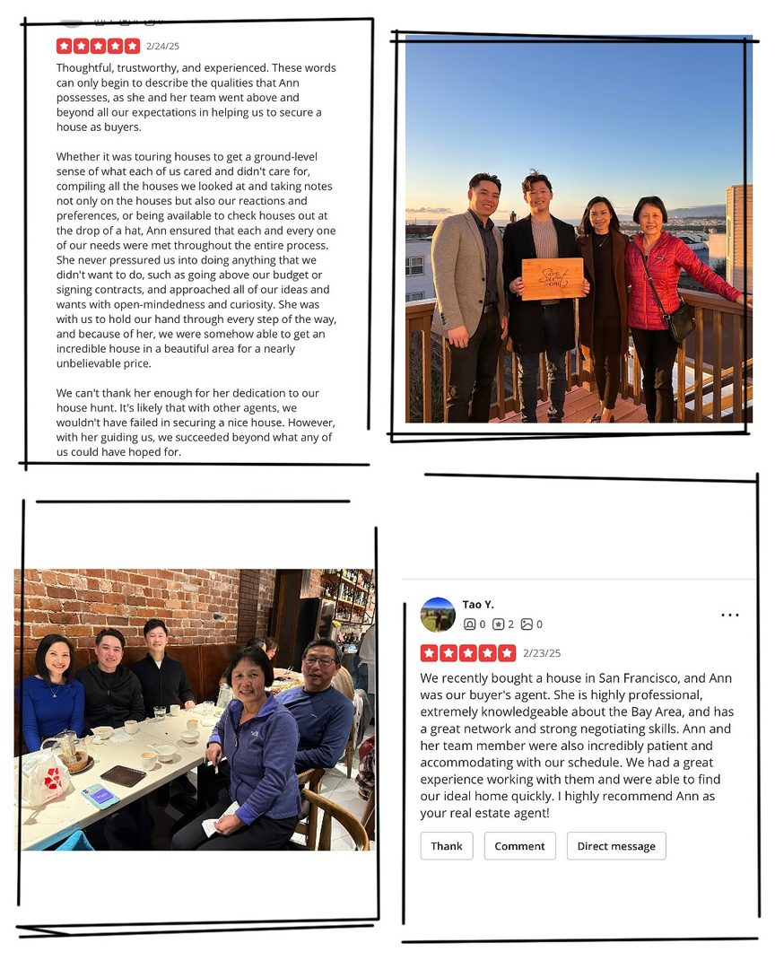 Can you feel the excitement of our clients who successfully beat all the odds and found a home in one of the most sought-after neighborhoods in #SanFrancisco with a pre-emptive offer—and at a great price?!

This journey is about a determined young man in his 20s, supported by his loving parents, who just achieved a major milestone: becoming a first-time homeowner! 

Navigating San Francisco’s competitive market isn’t easy, but with the right strategy, timing, and guidance, they secured the perfect home before the competition even had a chance to bid.

It’s moments like these that remind us why we do what we do—helping families turn dreams into reality. Congratulations to our incredible buyers on this exciting new chapter! And tremendous thanks to my #Partner in this transaction @fredmengdreim who demonstrated his expertise and professionalism throughout the process. #teamworkmakesthedreamwork 

#FirstHome #PreEmptiveOffer #WinningInSFRealEstate #happyclients #happybuyers🏡❤️