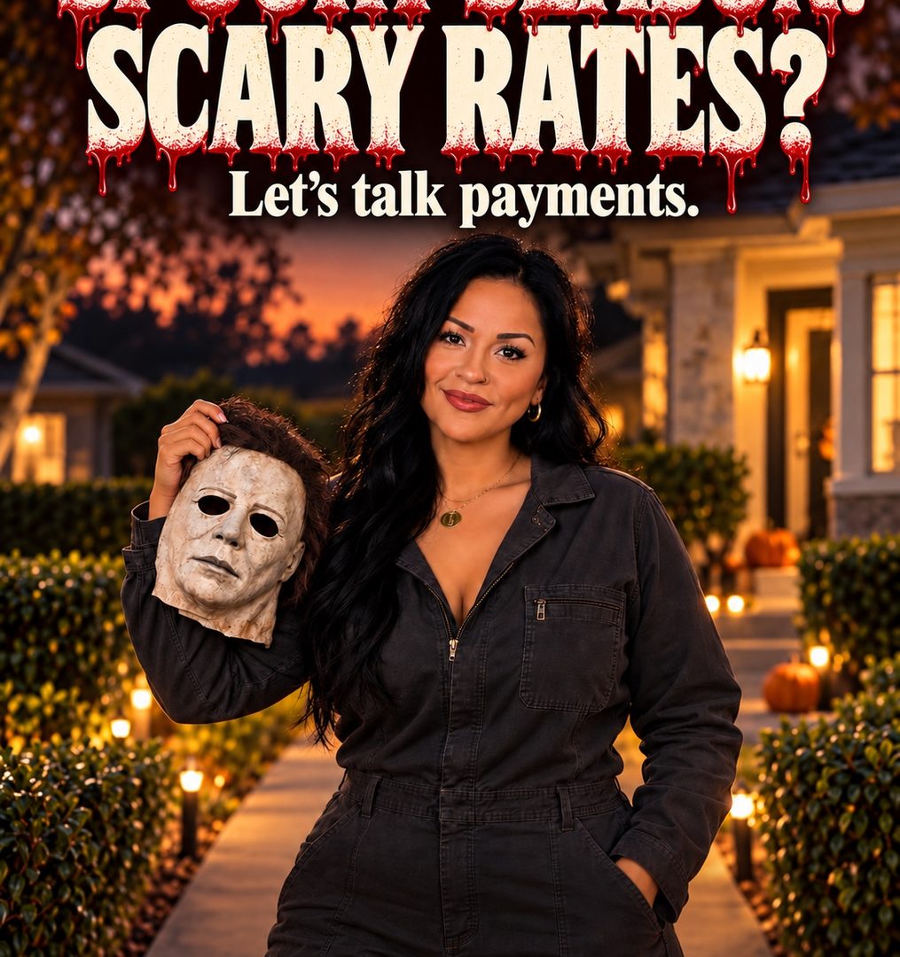 Michael Myers can keep the jump scares. Let’s take the mystery out of the payment. 🔪🏡

Before you let a mortgage rate scare you out of buying, find out what it would actually mean for you. Start by getting preapproved, then work backward from the numbers to figure out what you’re comfortable spending. Know where you land before you window shop.

That starts with a lender who takes the time to explain things. I can recommend someone from my team of experienced lenders to help you understand your options and ask the questions you might not even know to ask yet.

You deserve to feel informed, comfortable, and supported throughout the process… no matter how scary 😏