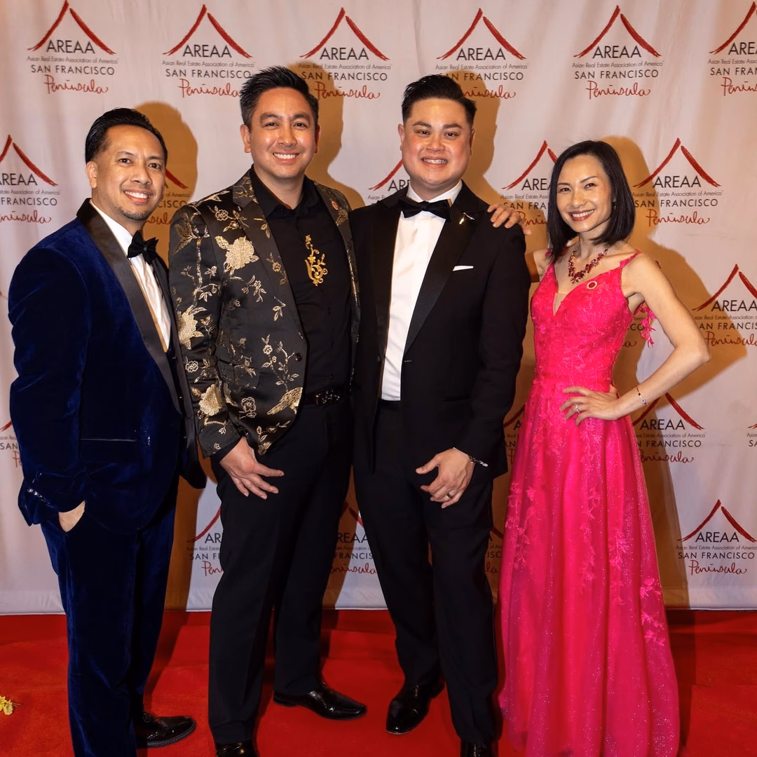 Last week, I had the honor of bidding farewell as the 2024 President of AREAA San Francisco Peninsula @areaa_sf_pen and welcoming our new President, Robin Mesina @robinmesina_ , along with the incoming Board at our Installation Gala.

Serving as Chapter President has been one of the greatest honors of my career, and I am beyond grateful for this incredible community that made it all possible!

Reflecting on 2024, we raised the bar by hosting 14 impactful events designed to equip real estate professionals with the tools, knowledge, and connections to better serve their clients and communities. Our hard work was recognized at the national level, with AREAA naming us “The Best of AREAA for Professional Development” among 45 chapters nationwide! Our own Al Louie have received the Member of the Year Award among 17,000 members!

As I step into my new role on the 2025 Board of Directors, I’m excited to continue working alongside Robin and our passionate, dedicated team to take our chapter to even greater heights.

From the bottom of my heart, thank you all for an incredible year! Looking forward to what’s ahead.

#prettiestgala #crazyrichasiantheme #2025installationgala #areaasfpen