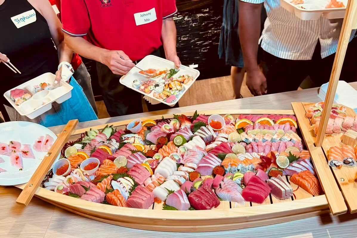 ✨ Last night, I had the great honor of serving as the MC for the Grand Opening of Yama Sushi’s fifth location.

We were joined by 182 distinguished guests, with speical guests Phoenix Mayor Kate Gallego、Phoenix Vice Mayor
Ann O'Brien、Chandler Former Vice Mayor / Current Council Matt
Orlando、Arizona State Senate President WarrenPetersen、City of Phoenix, Community and Economic Development Karla Scott、Director of Community and Economic Development Chris Mackay、Director of Planning and Development Josh Bednarek with team , Jack Roberts、Anthony Lopez Bernal、Michael Mineo，Daniel Benson、 Martin Perez、 Juan Batres、 Abby
Garcia etc, 

🎀 The ribbon-cutting ceremony, held in such a vibrant atmosphere, not only marked a new chapter for Yama Sushi in Arizona, but also highlighted how 808 Asian Plaza is gradually becoming a true Community Hub in North Phoenix. With diverse offerings in dining, shopping, and education (including Green Apple Preschool), it is bringing new energy to the Asian and Chinese community.

🌟 I am deeply grateful for the support and presence of every guest. This was not only a milestone for Yama Sushi, but also an important step forward for the growth of the North Phoenix community.

With TSMC driving industrial development and more than 200 new residents moving into Phoenix every day, the prosperity and future of this area are truly something to look forward to!

An old Chinese saying “When a noble person goes out, storms and rains often follow. “ - yesterday, our special guests braved the storm to land in AZ. And like the Phoenix that soars above, this city truly continues to rise 🐦‍🔥.

📍 Yama Sushi House Union Hills  718 E Union Hills Dr, Phoenix, AZ 85024