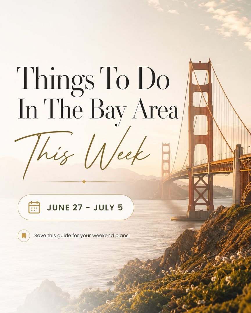 Looking for something fun to do around the Bay Area this week? ✨

I’ve rounded up some of the best events happening from **June 27 – July 5**—whether you’re planning a date night, family outing, foodie adventure, or celebrating the Fourth of July. 🇺🇸

Inside this guide you’ll find:
🌈 San Francisco Pride Festival & Parade
🍜 FoodieLand Night Market
🎬 Frameline LGBTQ+ Film Festival
🏀 California Classic Summer League
🎆 Fourth of July Fireworks at Pier 39
🎉 Half Moon Bay 4th of July Parade

📌 Save this post so you don’t miss out.
📤 Share it with someone who’s always asking, “What should we do this weekend?”
👇 Comment your favorite event!

Follow **@realtor_priyankasivagami** for:
🏡 Bay Area Living
☕ Hidden Local Gems
🎉 Weekly Events
📍 Neighborhood Guides
🔑 Real Estate Tips

Priyanka Sivagami,  REALTOR® ®️
(925) 209-8857 |priyankasivagami@kw.com
DRE#02389026
Keller Williams Elevate