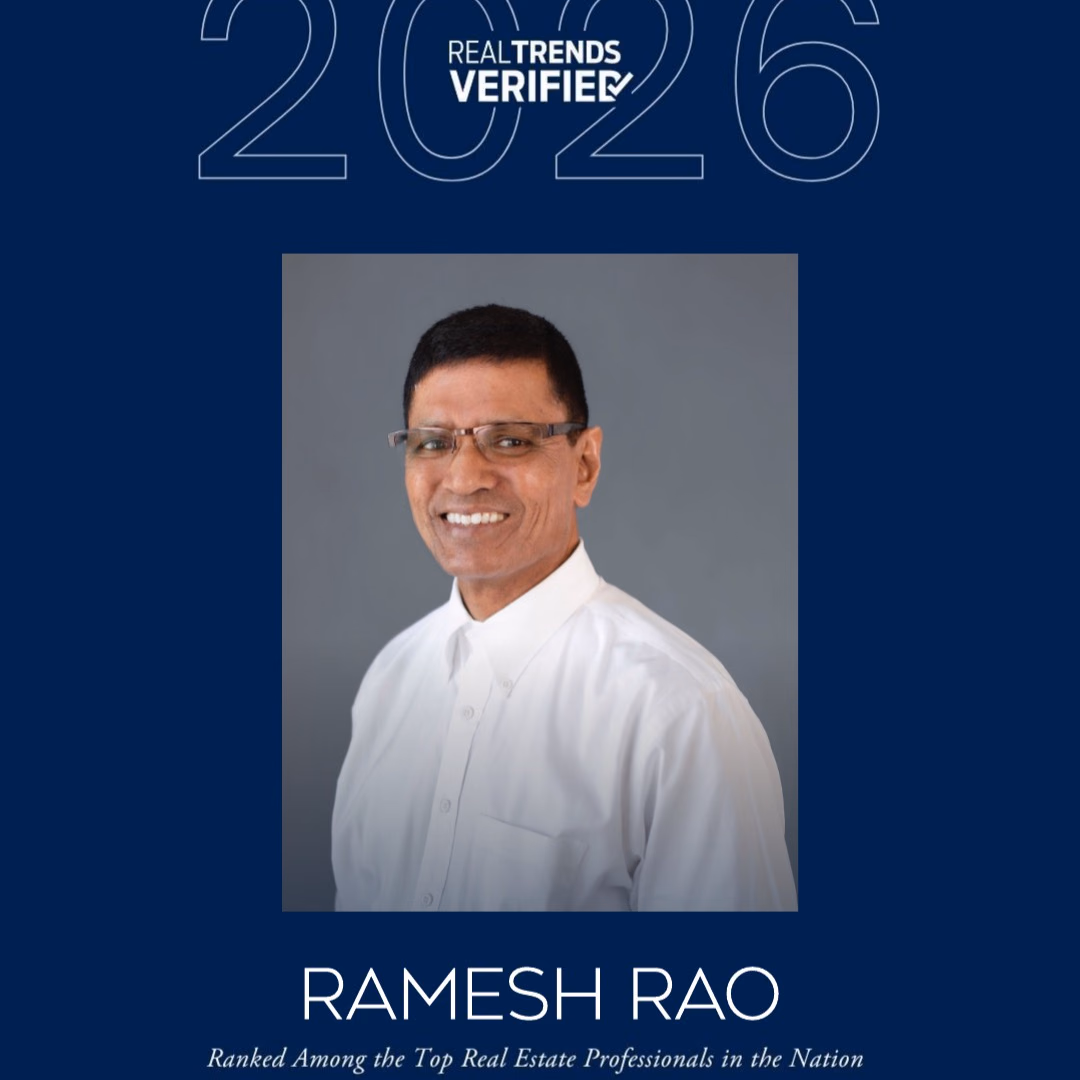 Proud to be recognized as a 2026 RealTrends Verified Ranked Agent. RealTrends is one of the real estate industry's most respected ranking organizations, recognizing agents whose sales performance ranks among the best in the country. Thank you to my clients, referral partners, and colleagues for making this achievement possible.