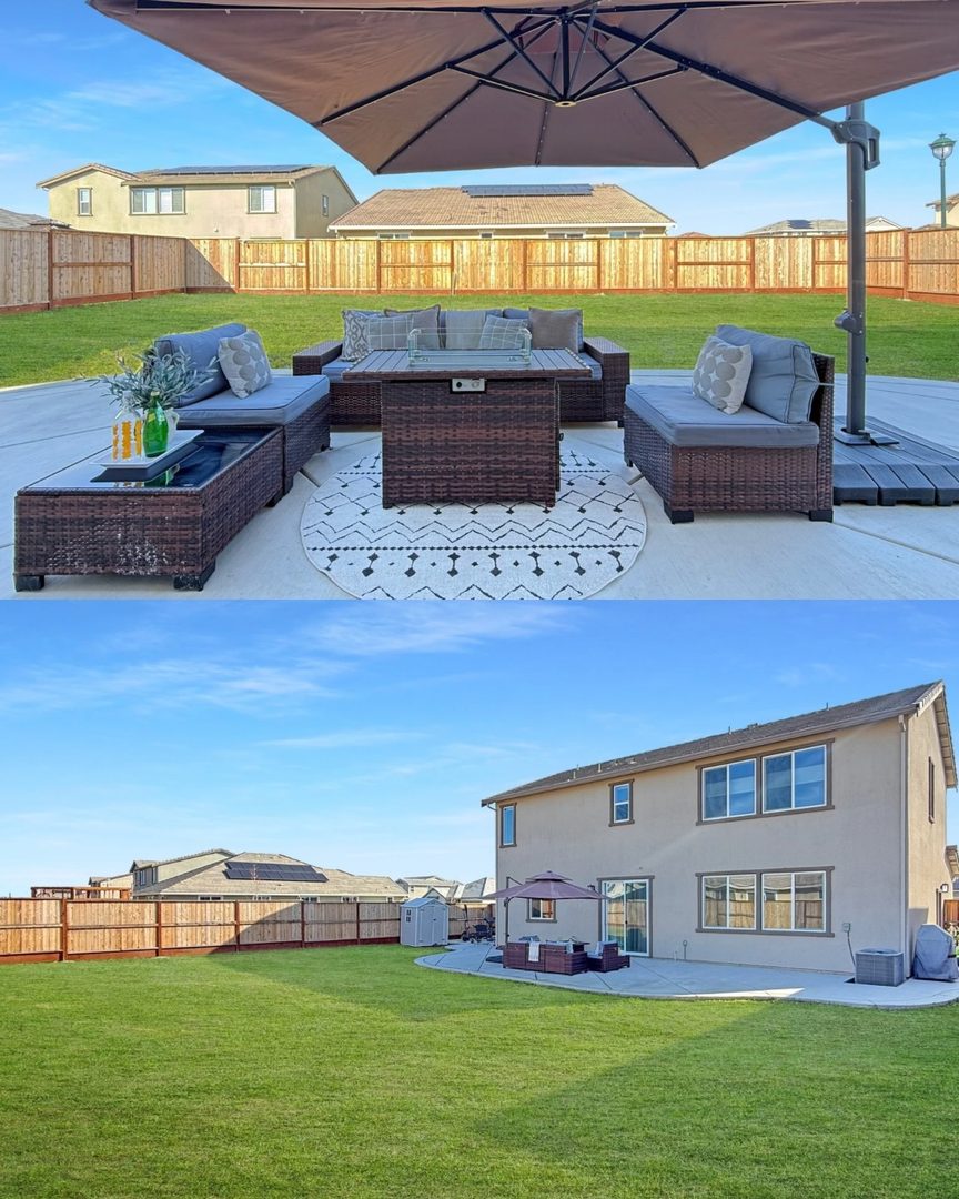 JUST LISTED // 439 Baler Circle, Vacaville, CA
Brand new Taylor Morrison Craftsman loaded with upgrades and ready for you to move right in.
This newly built home delivers premium upgrades and move-in-ready convenience.
Gourmet kitchen with quartz island, premium appliances, and walk-in pantry flows into the dining and great room. Luxury vinyl plank flooring throughout. Main-floor bedroom perfect for guests or office.
Upstairs primary suite features spa-like bath with double sinks, oversized shower, and walk-in closet. Two additional bedrooms plus flex space and upstairs laundry.
Upgrades: 8-foot doors, whole-house water purifier/softener, plantation shutters, epoxy garage flooring, concrete patio, fenced yard, landscaped front.
Your opportunity awaits.
Offer at $779,000
2,725 SF | 4-Bed | 3-Bath | ~0.19 Acres
Steven Potts // DRE-02215986
✉️ steven@pottsre.com
🤙 925-444-0377
#pottsrealestate #stevenpottsrealestate #sellingwalnutcreek #vacavillerealestate #dre02215986