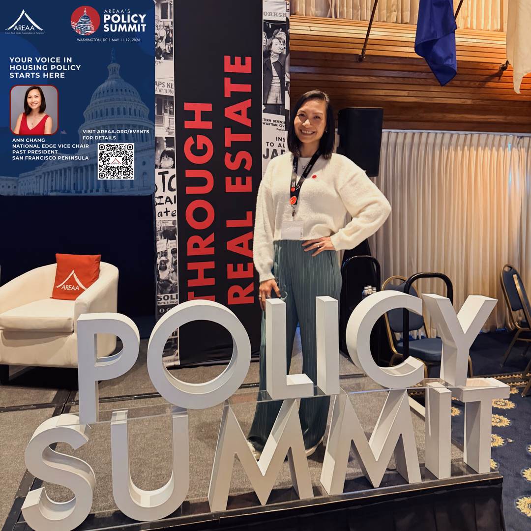 Just wrapped up my 3rd AREAA Policy Summit in Washington, D.C. — two impactful and meaningful days focused on advancing homeownership opportunities and real estate advocacy for the Asian American and Pacific Islander community.

As a Bay Area REALTOR® and community leader, it was an honor to meet with the offices of Kevin Mullin, Sam Liccardo, Nancy Pelosi, Adam Schiff, and Alex Padilla on Capitol Hill to advocate for AREAA’s Three-Point Plan focused on housing affordability, sustainable homeownership, and equal access to opportunities through real estate.

Real estate is more than buying and selling homes — it’s about creating stability, building generational wealth, and changing lives through homeownership advocacy and community empowerment.

#AREAA #LanguageAccess #Homeownership #HousingAffordability #generationalwealthbuilding