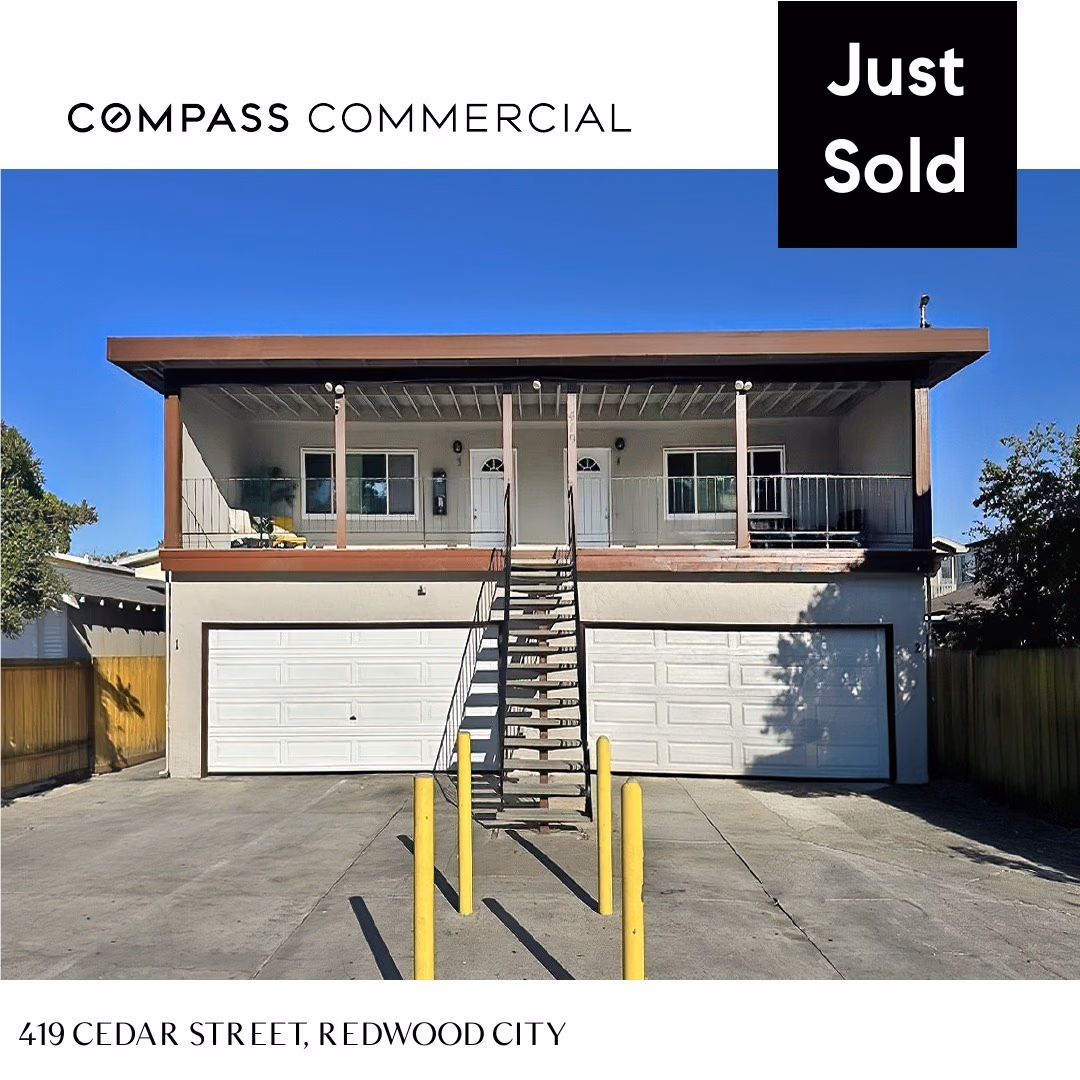 419 Cedar Street is a beautifully renovated 4-unit multifamily building in Redwood City. The property features many recent capital improvements including new electrical, copper plumbing, an updated roof, and renovated units.

By leveraging our internal network of investors, we secured a qualified buyer without the property ever hitting the open market.

Key Highlights:

🔸Off-Market Transaction
🔸4-unit Apartment Building comprised of 2 two-bedroom/one-bathroom and 2 one-bedroom/one-bathroom units.
🔸3,940 sqft building on a 5,000 sqft lot.
🔸Recently renovated with major upgrades including new electrical systems and plumbing
🔸Sale Price $1,880,000.
🔸Off-market transaction with a smooth and efficient closing process..

For more information on this listing:

Hannajohn.azar@compass.com
415.875.0177

#realestate #multifamilyinvesting #investmentopportunity #sfbayarea #investmentproperty #commercialrealestate #incomeproperties #compasscommercial #multifamilyinvestments
#Sanmateocounty