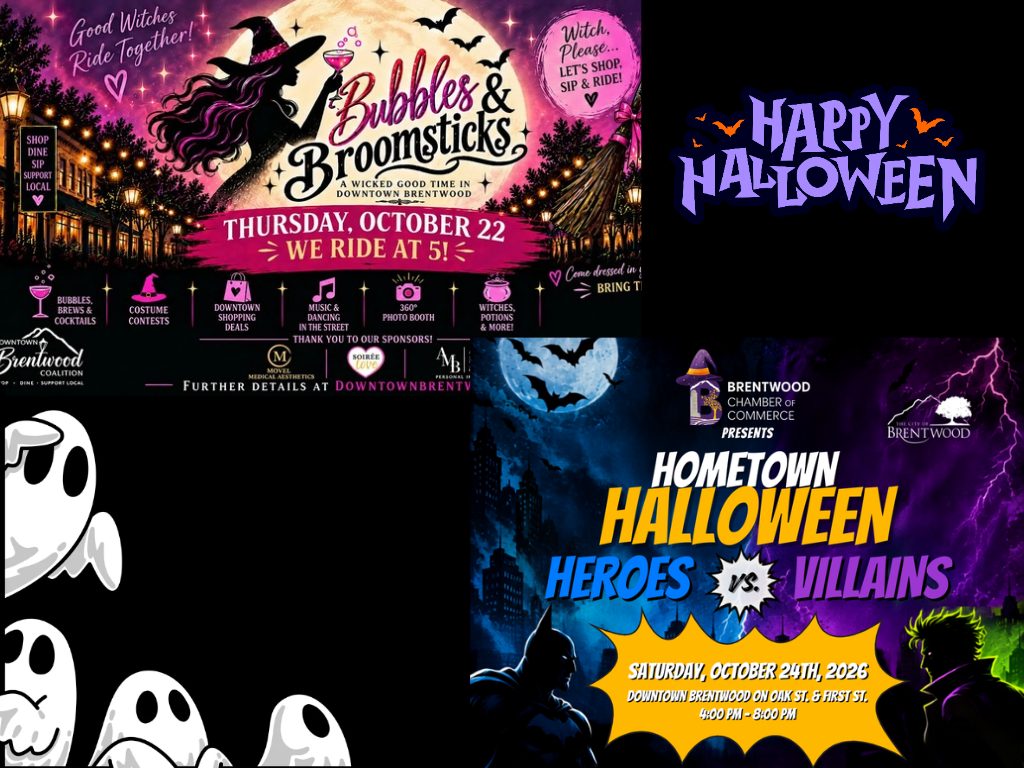 Witches, Heroes & Villains Take Over Downtown Brentwood!🎃