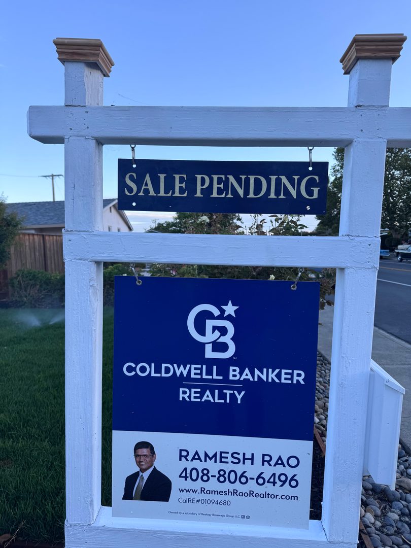 Love this sign!  Happy for my clients!!