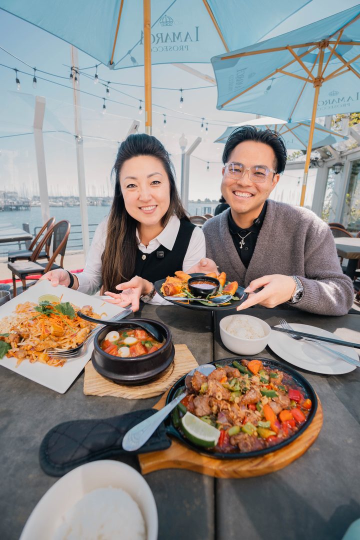 Pho with a side of bay views 🌊🍜 Found my new favorite spot right on the water in Richmond. That Vietnamese coffee martini though... 👀