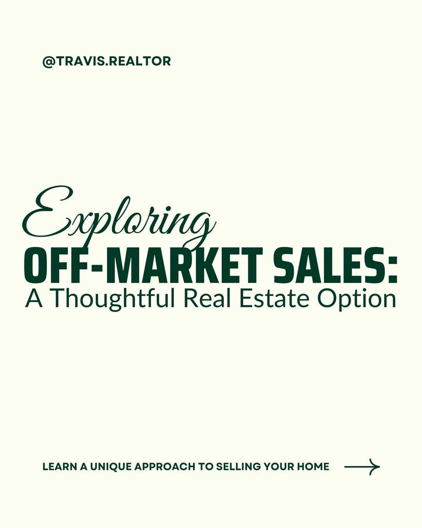 Learn an approach to a discreet and efficient home sale. 
Explore off-market listings for exclusive access, privacy control, and a tailored selling experience. 
Connect with me, Travis, your expert in off-market transactions and the art of selling homes with utmost privacy. 

#OffMarketAdvantage #BayAreaRealEstate #SellMyHouse