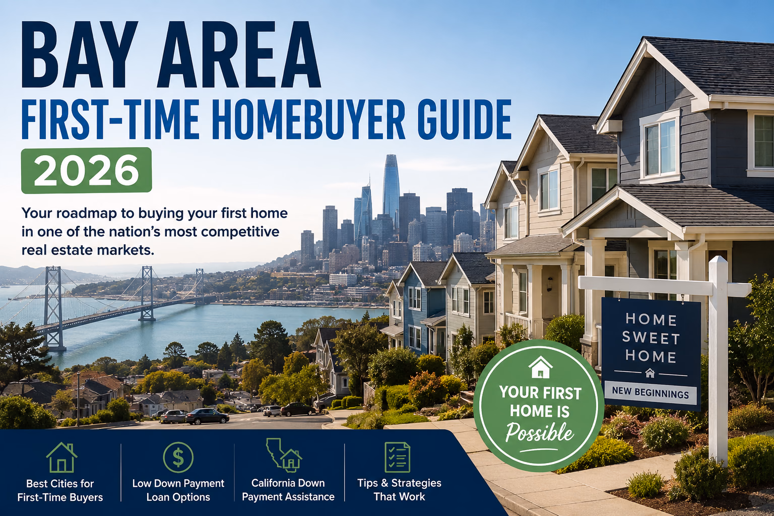 Bay Area First-Time Homebuyer Guide 2026: A Local Mortgage Expert's Playbook