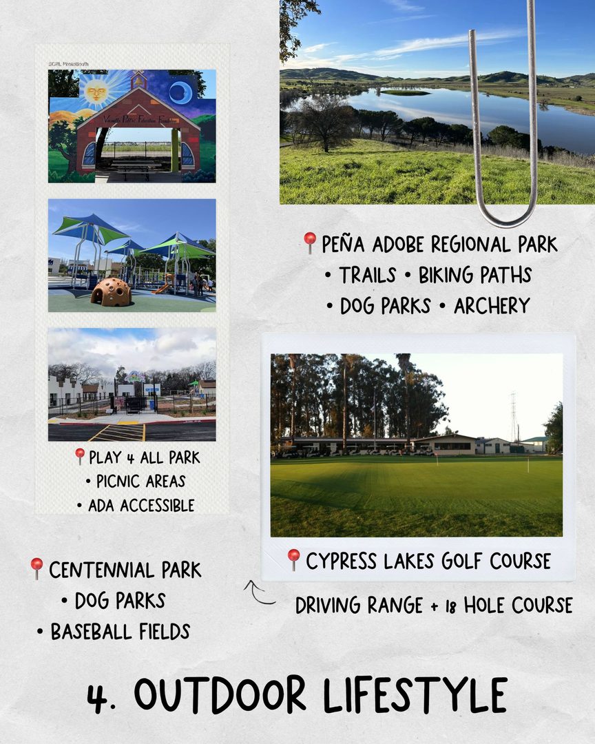 The 5 Why’s: Vacaville, CA
Thinking about visiting or moving to Vacaville? Here are five reasons this growing Solano County city continues to attract new residents and visitors alike.
1. 📍 Ideal Location
Located between Sacramento, Napa Valley, and the Bay Area, Vacaville makes day trips and commutes easy while still offering a quieter place to call home.
2. 🛍️ Shopping Hub
Whether you’re making a Costco run, shopping the Vacaville Premium Outlets, or exploring Nut Tree Plaza, Vacaville offers a great mix of big-name retailers and local favorites.
3. 🍜 Local Food Scene
Whether you’re craving sushi, Thai, Indian, Filipino fusion, or a great local coffee shop, Vacaville offers a diverse mix of locally loved restaurants and cafés.
4. 🌿 Outdoor Lifestyle
Enjoy miles of hiking trails, regional parks, dog parks, golf, playgrounds, and open space that make it easy to stay active and enjoy Northern California’s weather.
5. 🏡 Housing Options
Vacaville offers a variety of homes, including historic properties, established neighborhoods, and new construction communities with options for a wide range of budgets.
•
•
•
Lord Vang Nunez | REALTOR®
DRE 02105268 | Dream Real Estate Group
(707) 386-0362 | lord@dreamreal.io