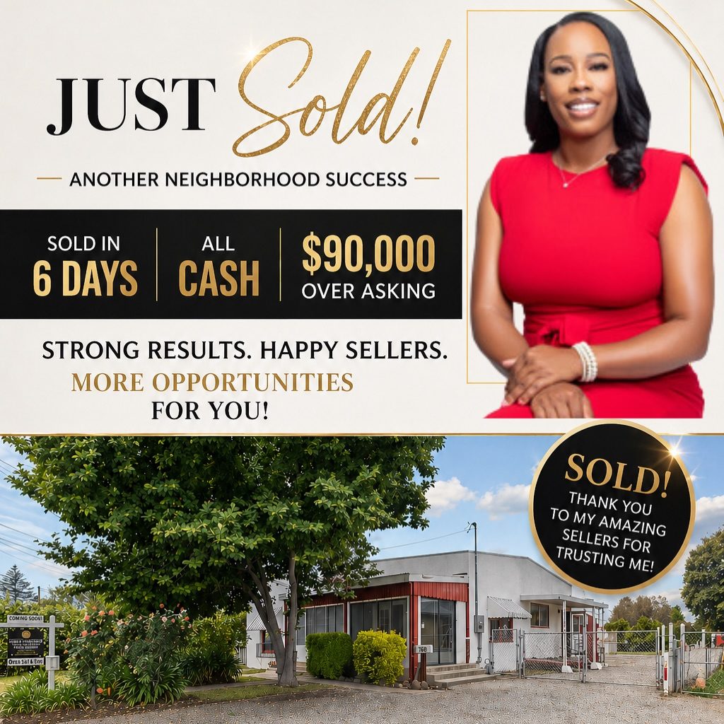 ✨ JUST SOLD ✨

710 Grove Way, Hayward, CA is officially SOLD!

🏡 Sold in just 6 days�💰 All Cash Offer�📈 $90,000 Over Asking

With over 60 groups touring the property and 17 offers received, the demand in this neighborhood is strong!

If you’ve been thinking about selling, now may be the perfect time to maximize your home’s value. Buyers are actively looking, and homes like yours are in high demand.

Let’s talk about how I can help you get top dollar for your home. 

Erica Webster real estate agent MBA 
Realty One Group Elite 
DRE: 02151847
☎️ 510-356-7690
📧 Ericawebsterrealty@gmail.com
💻 Ericawebster.myrealtyonegroup.com