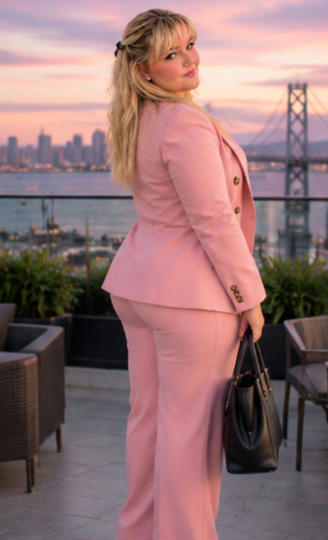 Business woman Never give up!