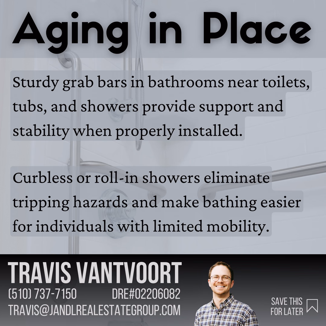 Aging-in-Place is a transformative approach to homeownership that envisions a home as a lifelong companion. 

It involves purposeful design and thoughtful renovations that empower individuals to live comfortably and independently at every stage of life. 

By seamlessly blending style with practicality, Aging-in-Place ensures that your home evolves gracefully with you, providing safety, comfort, and a space to thrive.

#AgingInPlace #RealEstate #Homeowners #QualityOfLife #AccessibilityMatters