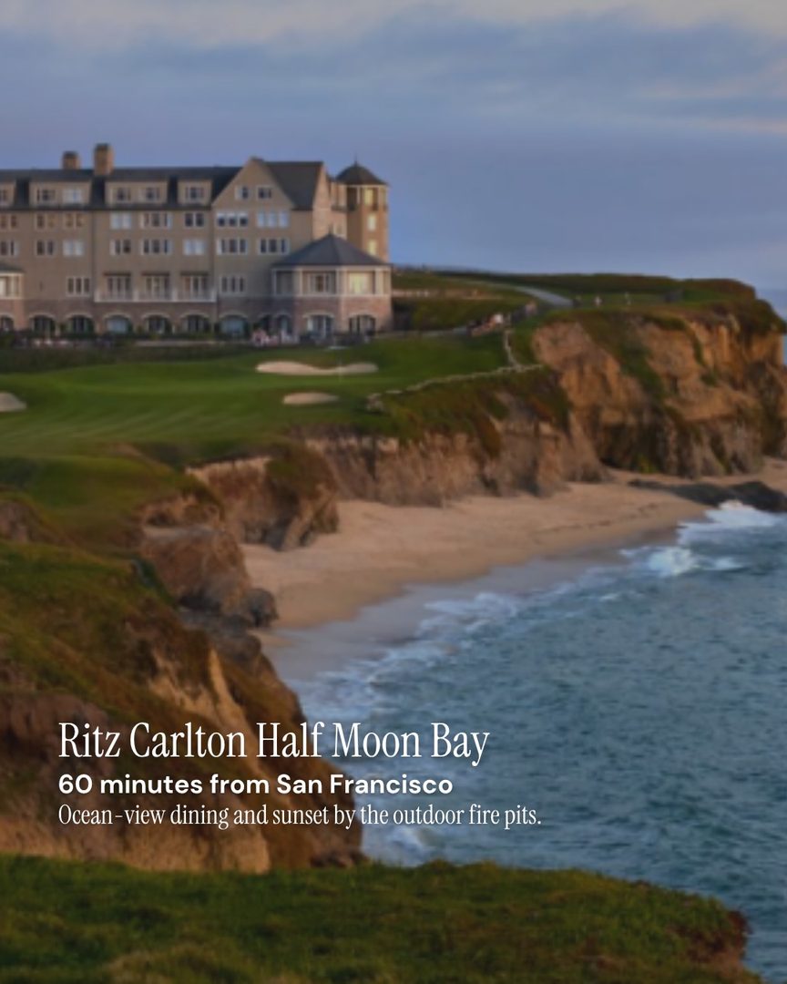 Five fall weekends. Five beautiful escapes—all within an easy drive of San Francisco.

Comment GUIDE and I’ll send you my Local San Francisco Guide.

🌊 The Ritz-Carlton, Half Moon Bay About an hour from the city, it’s a lovely place to unwind with a spa visit, then enjoy dinner or drinks overlooking the ocean.

🍁 Filoli Gardens One of my favorite fall outings. Take in the changing leaves and the beautiful gardens at their seasonal best.

🎈 A hot air balloon ride over Wine Country A memorable way to see the autumn colors across the vineyards.

🧖 Solage Make a weekend of it with a relaxing spa day and a little well-deserved pampering.

🍷 Aesthete Winery & Farm End the month with a tasting by the creek, a stroll through the gardens, and a chance to meet the farm animals. It’s a tucked-away spot about an hour from San Francisco that tends to feel peaceful and uncrowded. Head to Healdsburg Plaza afterward for dinner—there are so many wonderful restaurants to choose from.

Living in San Francisco puts all of these within reach for an easy day trip or a full weekend away.

Comment GUIDE and I’ll send you my Local San Francisco Guide.

Lisa Vukovic | San Francisco real estate agent Distinctive representation—and a local perspective to help you find the lifestyle you’re looking for.
#sfthingstodo #sfweekends