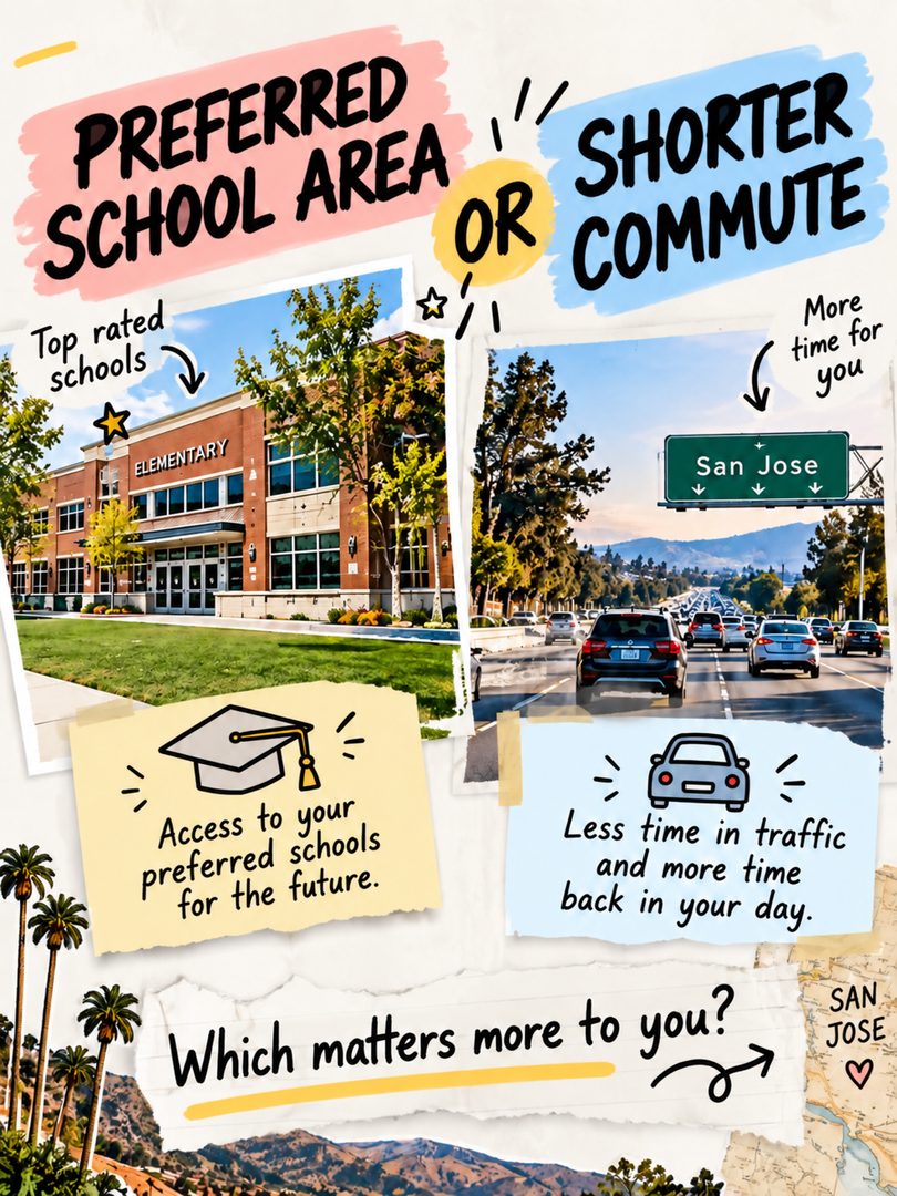 San Jose homebuyers: you probably can’t have everything… so what are you willing to trade off? 👀
Would you choose:
Renovated kitchen or bigger backyard?
Preferred school area or shorter commute?
Bigger house or better location?
Turnkey or fixer with more potential?
Quiet street or walkable location?
These are the kinds of decisions that come up constantly when buying a home in San Jose and the South Bay — especially when price, location, lot size, commute, condition, and lifestyle all compete with each other.
Your answers usually reveal what actually matters most in your home search.
Send this to the person you’d buy a house with and compare answers 😂
#SanJoseRealEstate #SanJoseHomes #SanJoseHomeBuyer #SanJoseRealtor #SouthBayRealEstate #SouthBayHomes #SouthBayRealtor #BayAreaRealEstate #BayAreaHomes #BayAreaHomeBuyer #HomeBuyingTips #FirstTimeHomeBuyer #HouseHunting #HomeBuyerTips #SanJoseCA #SiliconValleyRealEstate #SiliconValleyHomes #CaliforniaRealEstate #RealEstateTips #HomeSearch
