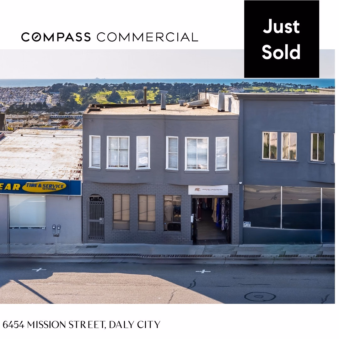 6454 Mission Street is a mixed-use property located on the main commercial corridor in the heart of Daly City. The property was made up of a ground floor retail unit (1,089 SqFt on the ground level and 1,099 SqFt basement) and a large 1,180 SqFt 2-bedroom/1-bathroom flat on the 2nd floor. 

With our marketing efforts, we were able to secure a non-contingent buyer who paid above list price. The sale included negotiating with one of the tenants, and delivering that unit vacant before the close of escrow. We were also able to negotiate a deposit release.

Key Highlights:

🔸Seller Representation
🔸Sold Above Asking
🔸Two Unit Mixed-Use Building Consisting of One Ground Floor Retail and One Two-Bedroom/One-Bathroom Residential Flat
🔸Close Proximity to BART Station and 280 Freeway

For more information on this listing :

Hannajohn.azar@compass.com
415.875.0177

#realestate #multifamilyinvesting #investmentopportunity #sfbayarea #investmentproperty #commercialrealestate #incomeproperties #compasscommercial #multifamilyinvestments
#sanfrancisco