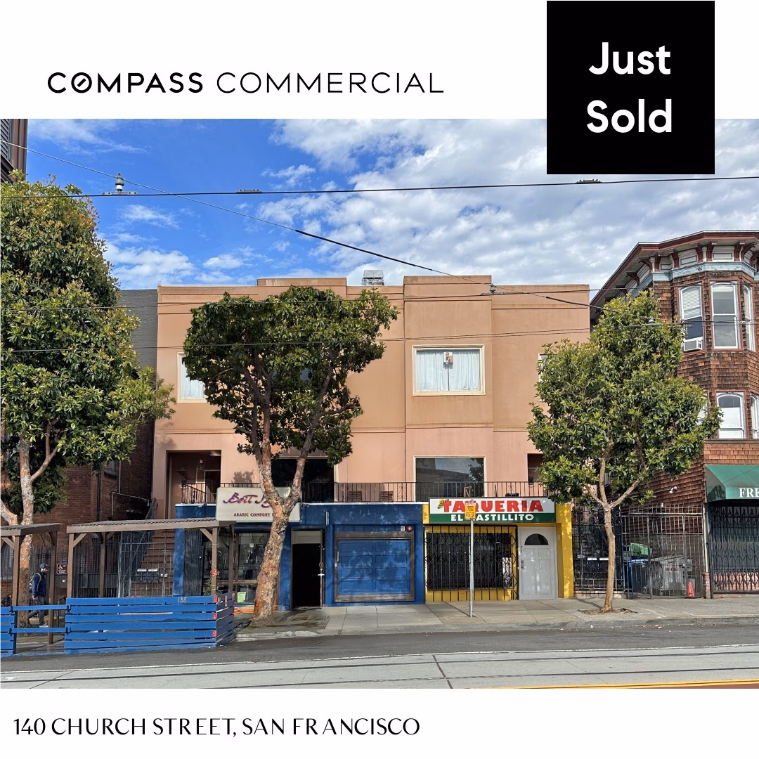 140 Church Street is a prime mixed-use property located in the Duboce Triangle neighborhood of San Francisco. The building consists of two ground floor restaurants and four large 4-bedroom/1-bathroom flats.

Key Highlights:

🔸Off-Market Transaction
🔸Buyer Representation
🔸Six Unit Mixed-Use Building Consisting of Two Ground Floor Restaurants and Four 4-Bedroom/One-Bathroom Residential Flats
🔸Near Safeway, Market Street, Dolores Park, Bart, etc.

For more information on this listing:

Hannajohn.azar@compass.com
415.875.0177

#realestate #multifamilyinvesting #investmentopportunity #sfbayarea #investmentproperty #commercialrealestate #incomeproperties #compasscommercial #multifamilyinvestments
#sanfrancisco