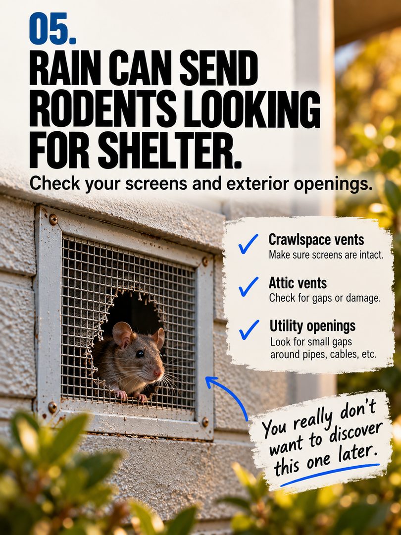 Before San Jose’s first real rain hits, give your home a quick once-over. 🌧️

A few simple checks now can help you catch small issues before they turn into bigger headaches later.

Check:
• Gutters + downspouts  
• Yard drainage + pooling areas  
• Roof + flashing  
• Exterior gaps + sealant  
• Crawlspace + attic vents  
• Branches, drains + loose outdoor items  

The first rain usually makes home problems a lot more obvious, so it’s better to find them before the storm does.

Save this San Jose homeowner checklist for the weekend before the rain starts — and send it to someone who owns a home in the South Bay.

#SanJoseHomeowners #SanJoseRealEstate #SanJoseHomes #SanJoseRealtor #SouthBayRealEstate #SouthBayHomes #BayAreaRealEstate #HomeMaintenanceTips #HomeownerTips #RainPrep #CaliforniaHomeowners #SanJoseCA