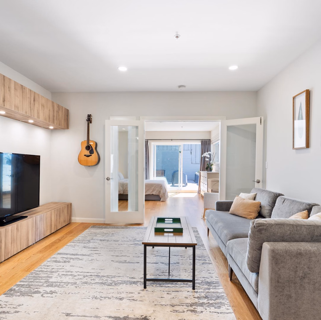 Just listed! 55 Dolores St #6 is a city dwellers dream with 1 bed + den (perfect for WFH), updated bath, open concept kitchen / living / dining, private outdoor space, parking, storage, and more. See www.55Dolores.com for 3D tour and video walkthrough. #openhouse #sanfrancisco #sanfranciscorealestate #justlisted