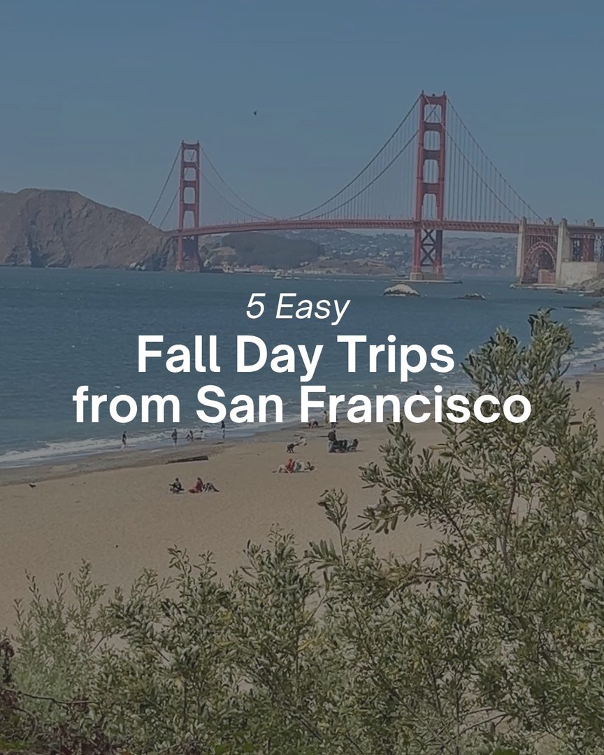 Five fall weekends. Five beautiful escapes—all within an easy drive of San Francisco.

Comment GUIDE and I’ll send you my Local San Francisco Guide.

🌊 The Ritz-Carlton, Half Moon Bay About an hour from the city, it’s a lovely place to unwind with a spa visit, then enjoy dinner or drinks overlooking the ocean.

🍁 Filoli Gardens One of my favorite fall outings. Take in the changing leaves and the beautiful gardens at their seasonal best.

🎈 A hot air balloon ride over Wine Country A memorable way to see the autumn colors across the vineyards.

🧖 Solage Make a weekend of it with a relaxing spa day and a little well-deserved pampering.

🍷 Aesthete Winery & Farm End the month with a tasting by the creek, a stroll through the gardens, and a chance to meet the farm animals. It’s a tucked-away spot about an hour from San Francisco that tends to feel peaceful and uncrowded. Head to Healdsburg Plaza afterward for dinner—there are so many wonderful restaurants to choose from.

Living in San Francisco puts all of these within reach for an easy day trip or a full weekend away.

Comment GUIDE and I’ll send you my Local San Francisco Guide.

Lisa Vukovic | San Francisco real estate agent Distinctive representation—and a local perspective to help you find the lifestyle you’re looking for.
#sfthingstodo #sfweekends