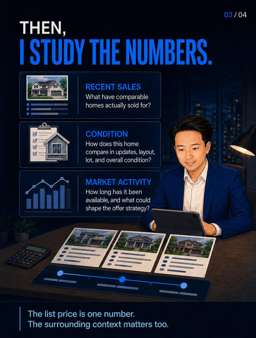 Most showings start before I meet my buyer at the house. 🏠

I review disclosures, inspections, permit information, and recent sales so we know what deserves a closer look.

Save this for your next home tour. What would you want your agent to review first?

Linh Tran
📱 510.777.6976
📧 Linh@fastagents.com
🏆 #TeamFast | eXp Realty