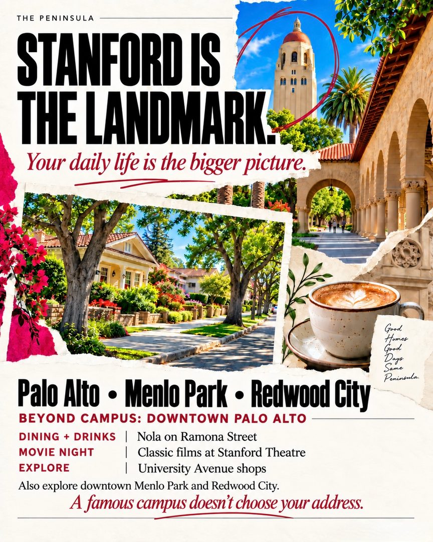 Whether you’re moving for school, work or a fresh start, there’s more to your next address than the home itself. 🌳
You might recognize UOP, Stanford and Cal State East Bay. But have you explored the communities around them?
From Stockton’s Miracle Mile to downtown Palo Alto and Hayward, swipe for local spots to grab coffee, make dinner plans and get to know the area.
Where could you see yourself living? 👇