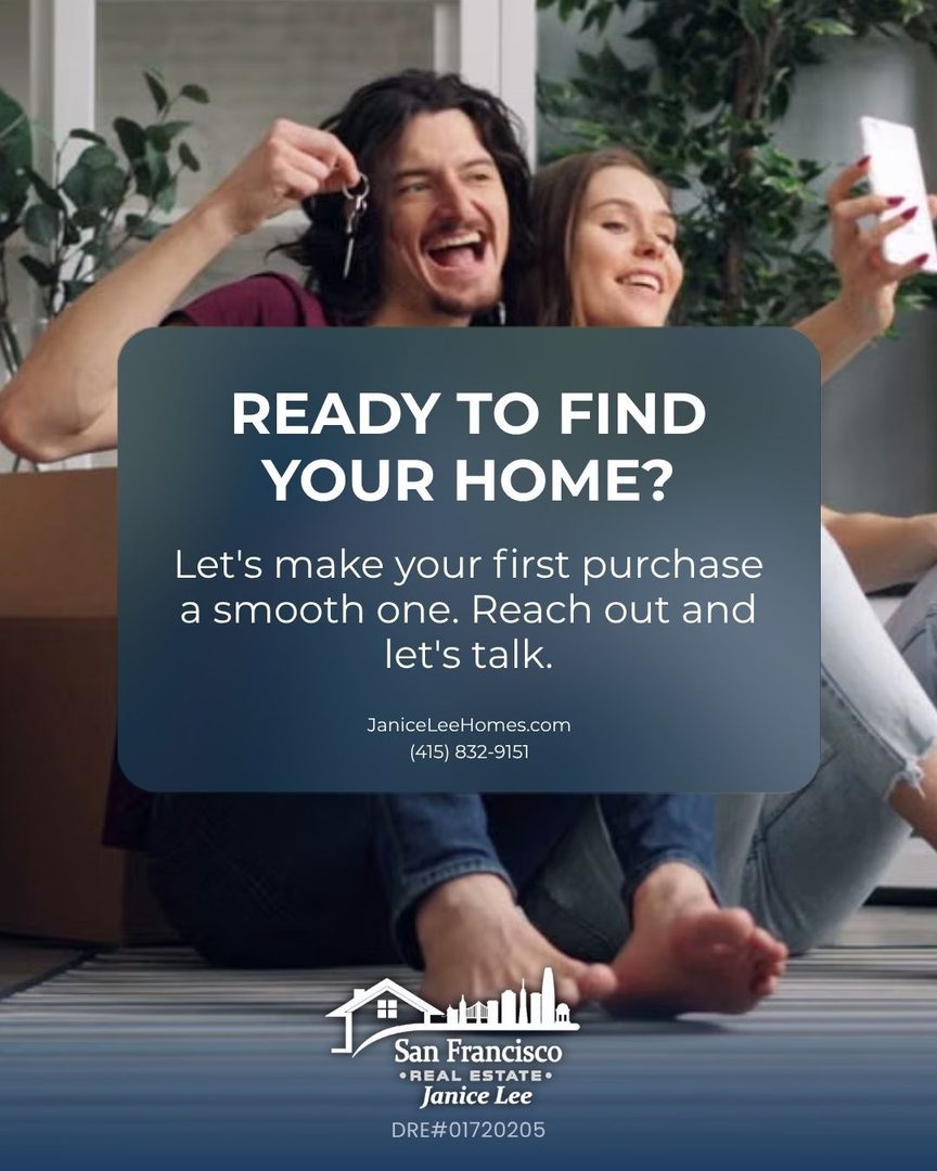 Buying your first home in San Francisco does not have to feel overwhelming ๐ก
Get pre approved so you know your real budget ๐ฐ look past the list price ๐ and remember you can change the kitchen but never the neighborhood ๐
I am here to make your first purchase a smooth one โจ
Save this and message me when you are ready ๐ฌ
๐ (415) 832-9151
๐ JaniceLeeHomes.com
#SanFranciscoRealEstate #FirstTimeHomeBuyer #HomesForSaleSanFrancisco #TopAgent