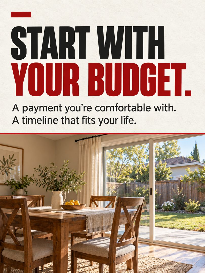 Everyone has an opinion on when you should buy a home

But they aren’t the ones making your payment or living with your decision

A slower market can give you more room to negotiate
Lower rates can bring more competition

What matters is what you can comfortably afford and what’s happening where you actually want to live

If you’re thinking about buying in the Central Valley let’s look at your options and see what makes sense for you
