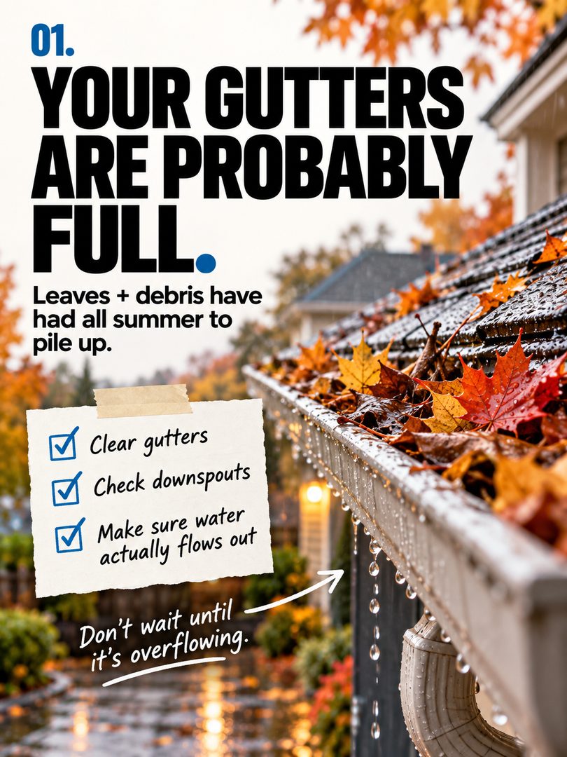 Before San Jose’s first real rain hits, give your home a quick once-over. 🌧️

A few simple checks now can help you catch small issues before they turn into bigger headaches later.

Check:
• Gutters + downspouts  
• Yard drainage + pooling areas  
• Roof + flashing  
• Exterior gaps + sealant  
• Crawlspace + attic vents  
• Branches, drains + loose outdoor items  

The first rain usually makes home problems a lot more obvious, so it’s better to find them before the storm does.

Save this San Jose homeowner checklist for the weekend before the rain starts — and send it to someone who owns a home in the South Bay.

#SanJoseHomeowners #SanJoseRealEstate #SanJoseHomes #SanJoseRealtor #SouthBayRealEstate #SouthBayHomes #BayAreaRealEstate #HomeMaintenanceTips #HomeownerTips #RainPrep #CaliforniaHomeowners #SanJoseCA