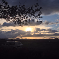 ⛅️#barnlife #nofilter #sunset