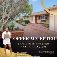 I truly have the honor of helping another nurse and veteran find their next place to call home. 🇺🇸🏡

A coworker called me and said a traveling nurse was looking to buy here, and without hesitation she said, “I know the best real estate agent.” Moments like that mean everything. Referrals are the greatest gift — they speak volumes about your work ethic, your consistency, and the trust you’ve built.

We’re officially under contract, and now we’re on the road to the closing table! I can’t wait to hand them the keys and welcome them home. 🔑✨

Serving those who serve others will always be special to me.

Are you looking to buy or sell a home? 

Erica Webster real estate agent MBA 
Realty One Group Elite 
DRE: 02151847
☎️ 510-356-7690
📧 Ericawebsterrealty@gmail.com
💻 Ericawebster.myrealtyonegroup.com

#UnderContract #VeteranHomebuyer #NurseLife #ReferralBusiness #GratefulHeart