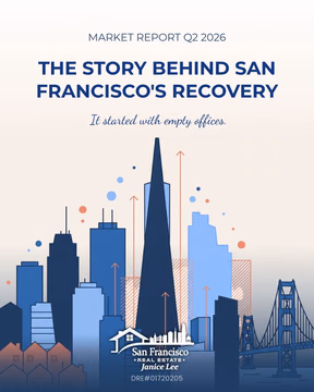 Hi! Janice Lee here 👋

Two years ago, downtown San Francisco was the symbol of a market in trouble. That story has quietly changed 🏙️

San Francisco just posted one of the biggest office vacancy drops in the country, with millions of square feet leased this year, according to CBRE 📊 And a record amount of space is still being searched for, much of it from AI companies looking right now 🤖

But offices do not buy homes. The people inside them do. That means high paying jobs arriving in a city that is not building enough housing to absorb them 🏡

Demand is arriving faster than inventory, and that imbalance is what moves prices 📈 If you have been waiting for the right moment to sell, the conditions are unusual.

Curious what your home is worth in this market? Let's talk.

Janice Lee, DRE #01720205
📞 (415) 832-9151
🌐 JaniceLeeHomes.com

#SanFranciscoRealEstate #SanFranciscoHousingMarket #SellYourHome #SanFranciscoREALTOR® #TopAgent