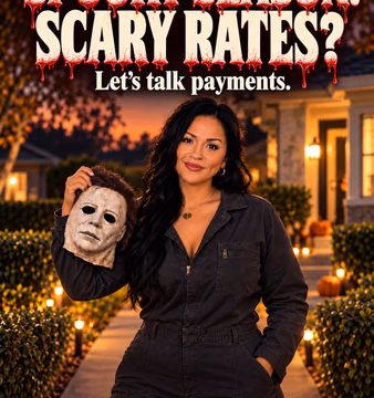 Michael Myers can keep the jump scares. Let’s take the mystery out of the payment. 🔪🏡

Before you let a mortgage rate scare you out of buying, find out what it would actually mean for you. Start by getting preapproved, then work backward from the numbers to figure out what you’re comfortable spending. Know where you land before you window shop.

That starts with a lender who takes the time to explain things. I can recommend someone from my team of experienced lenders to help you understand your options and ask the questions you might not even know to ask yet.

You deserve to feel informed, comfortable, and supported throughout the process… no matter how scary 😏
