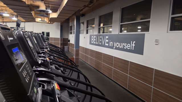 Gyms everywhere in Fremont! No excuses! This is in new park mall in Newark. 