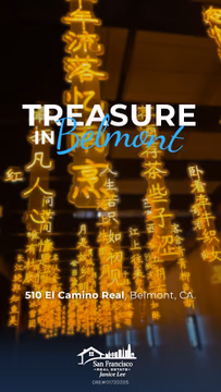 This building used to be an IHOP. Now it is one of the best Chinese tables on the Peninsula.

Treasure on El Camino Real in Belmont. Plain from the outside, and then you walk in and there is a hallway glowing with Chinese poetry in neon 🦆

The Peking duck is the reason to come. Lacquered, carved tableside, served with cucumber, scallion and sweet sauce. Pro tip: you have to preorder it, and doing that also gets you a reservation for a smaller party. Otherwise they only book groups of six or more.

Also excellent: steamed scallops with garlic and glass noodles, black pepper beef and a seafood claypot that kept getting passed around the table.

The Peninsula keeps getting better, and Belmont is quietly part of that story.

Please contact me, Janice Lee, your Top Agent for all of your real estate needs.

📞 (415) 832-9151
🌐 JaniceLeeHomes.com

#BelmontCA #PeninsulaEats #SanFranciscoRealEstate #PekingDuck #TopAgent