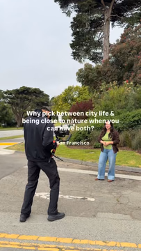 Why pick between city life and being close to nature when San Francisco gives you both?

One of the things I love about living here is how quickly you can move between completely different versions of the city.

Coffee and a walk through Golden Gate Park in the morning.

Dinner and drinks in the Mission that night.

A weekend hike in Marin.

An afternoon at the beach.

A spontaneous plan to go check out something happening across town.

And depending on the neighborhood you choose, you can have a quieter, residential home base without feeling removed from everything that makes city life fun.

That’s one of the things people don’t always realize when they’re considering a move to San Francisco. You don’t necessarily have to choose between the lifestyle you want and the things you want access to.

Sometimes the trick is finding the right neighborhood.

If you’re considering a move to San Francisco, **what would you want your everyday life here to look like?** Tell me below.

I’m @biancakofmanREALTOR®, a San Francisco real estate agent sharing what life here actually looks like and helping people make their move with more clarity.

#movingtosanfrancisco #livinginsanfrancisco #sanfranciscolocal #sanfranciscorealestate #bayarearealestate