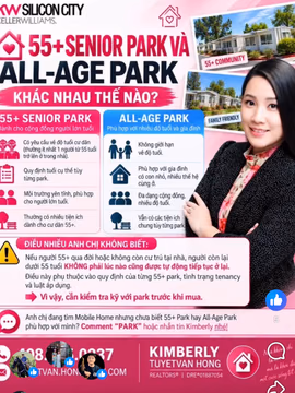 Senior Park vs. Family park for Mobile Home