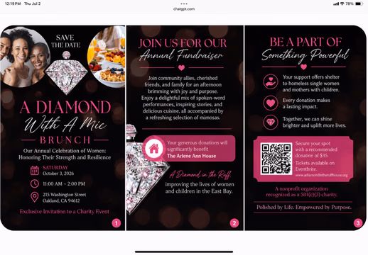 A Diamond with a Mic
Hosted By: Loving Leah

Join us on Saturday, October 3, 2026 @ 11am for Brunch!

