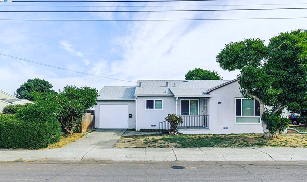 16094 Mills Ave. San Lorenzo, CA -Cozy single-level house with two bedrooms and one bathroom on a 5,000 plus square foot lot. There is a lemon tree on the right side of the house, and there is still ample space on the front and side yards for decorative plants. In addition, the property is located near freeways, public transportation, shopping stores, schools, restaurants, and fitness center

Hit me up to learn!

Great financing options are available!